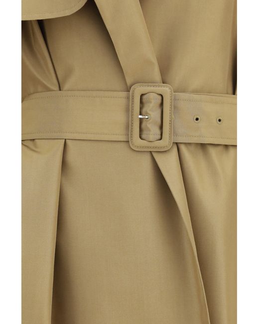 The Row Natural Amapola Coat Sandy Buff