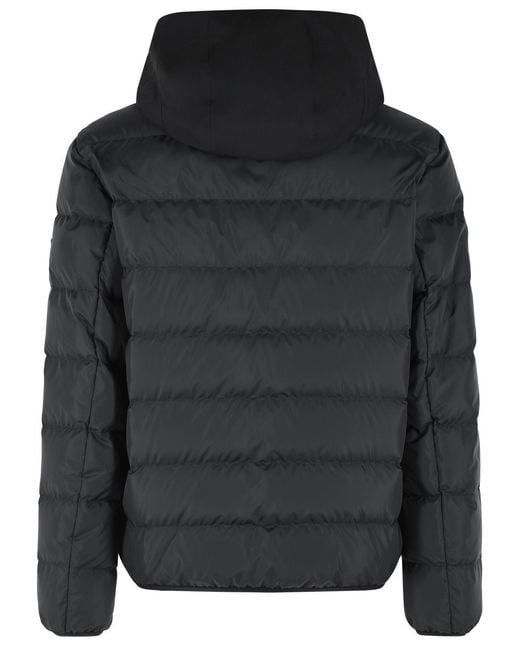 Moncler Black 'Vega' Polyester Down Jacket for men