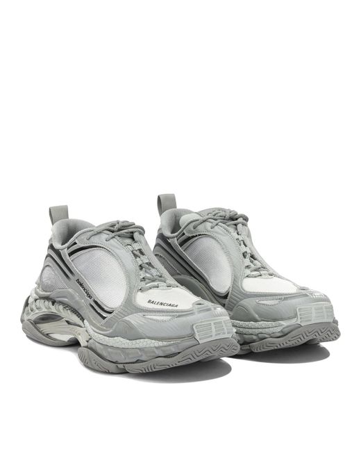 Balenciaga Gray "Triple S.2" Low-Top Sneakers for men