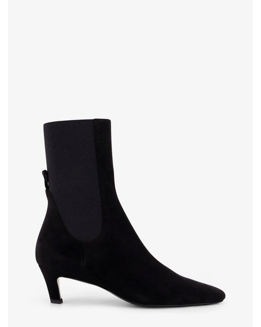 Totême Black Suede Boots