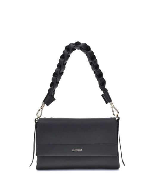 Coccinelle Black Shoulder Bag Boheme
