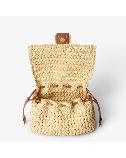 Fendi Metallic "Mamma Baguette" Small Shoulder Bag