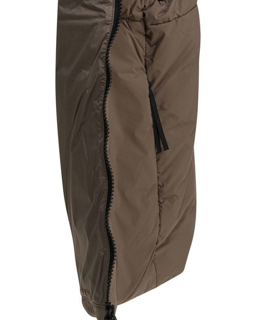 Canada Goose Brown "Lodge Label" Sleeveless Jacket