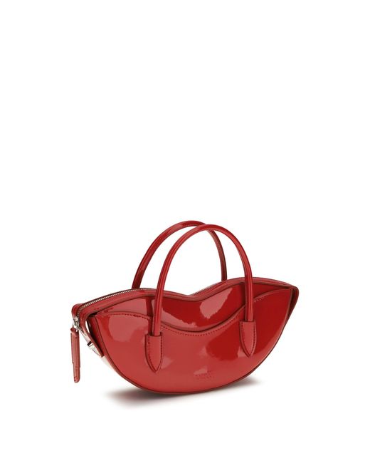 Fiorucci Red Shoulder Bag Mini Lips