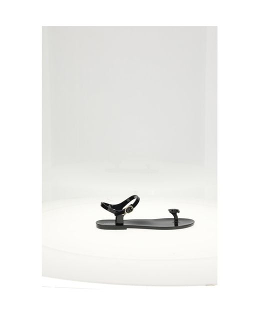 Céline White Thong Triomphe 05