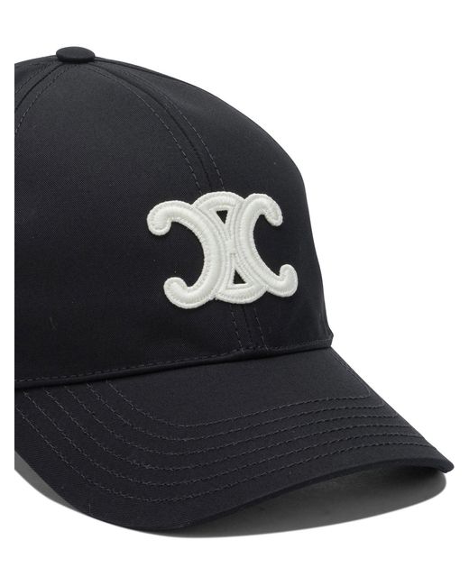 Céline Black Hat Cotton