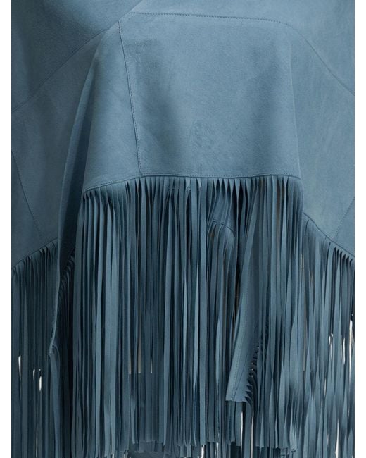 FURLING BY GIANI Blue Scarves & Silk Scarves
