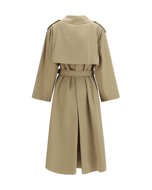 Weekend by Maxmara Natural Trench Coat Oversized