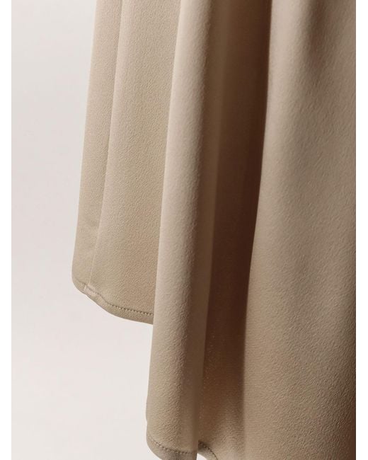 Alysi Natural Satin Skirt