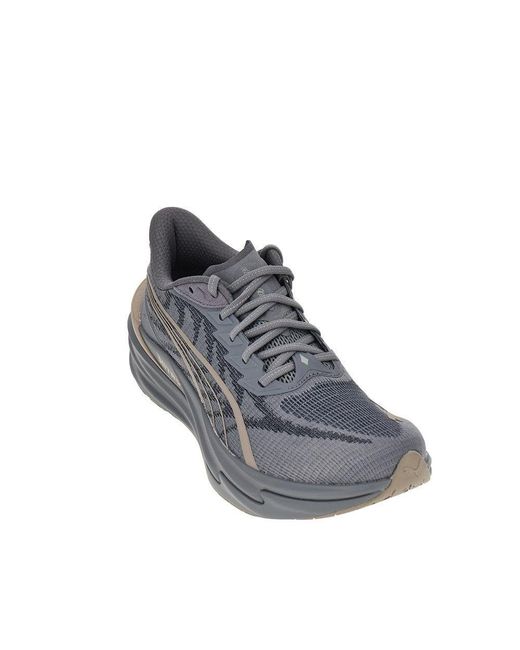 PUMA Gray 'Deviate Nitro 4' Sneakers 7 for men