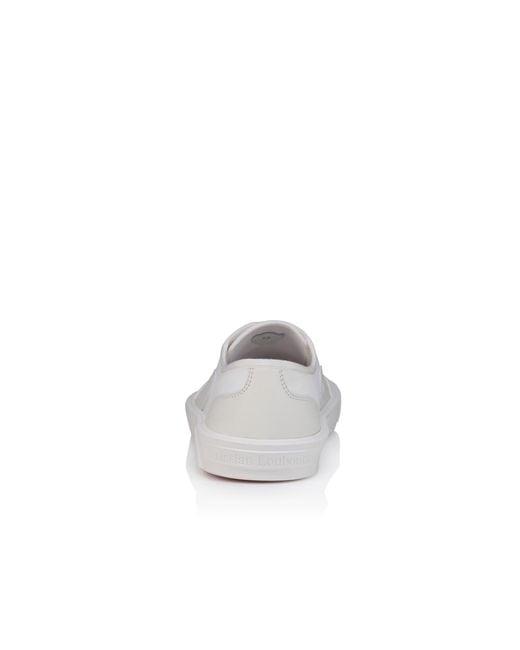 Christian Louboutin White Tactical Skate Sneakers for men