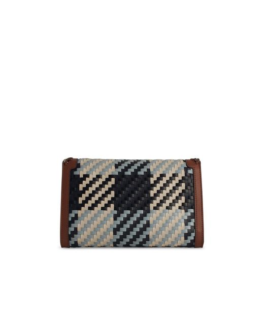 Stella McCartney Black 'Mini Falabella' Eco Alter Mat Crossbody Bag