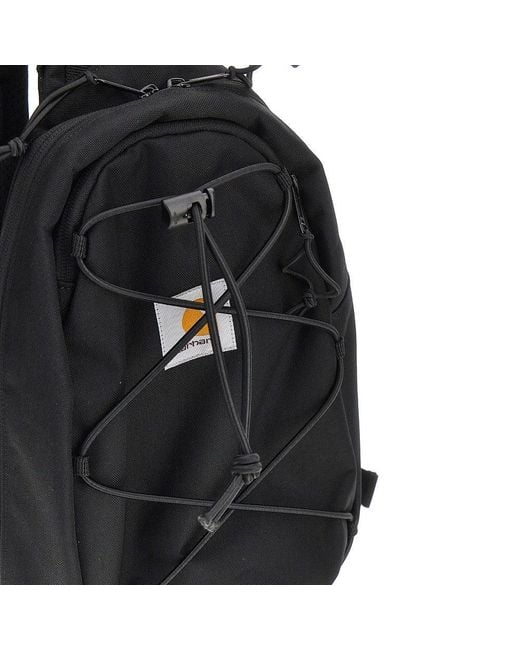 Carhartt Black 'Kyle' Technical Canvas Sling Bag for men