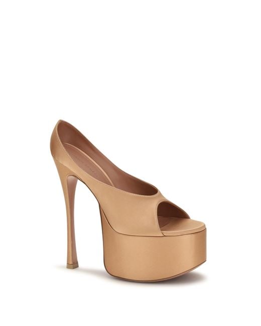 AMINA MUADDI Natural Anok Maxi Pumps