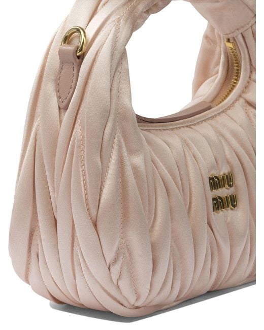 Miu Miu Pink Mini "Wander" Handbag