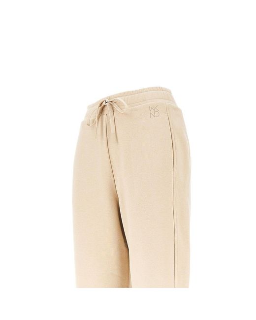 Weekend by Maxmara Natural Cotton-Blend Sweatpants