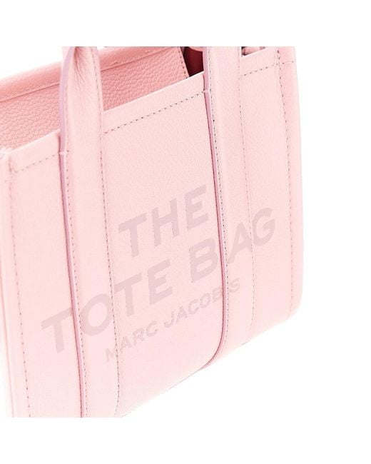 Marc Jacobs Pink Mini The Leather Tote Bag