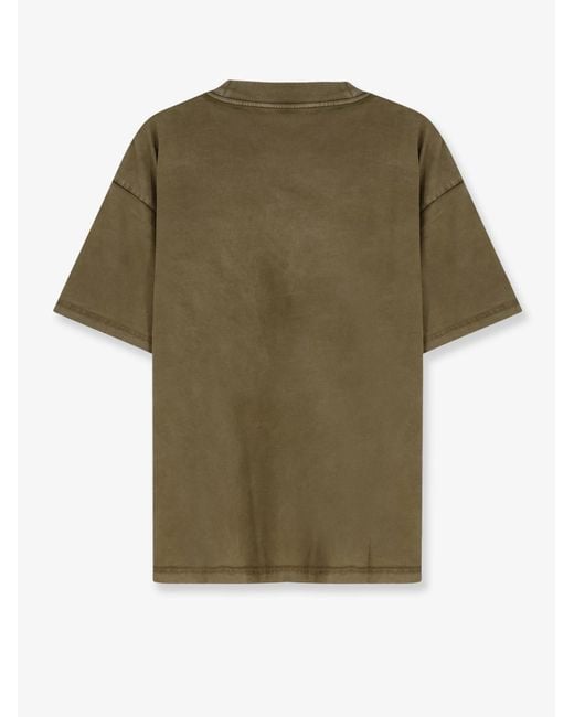 Represent Green T-Shirts And Polos Cotone for men