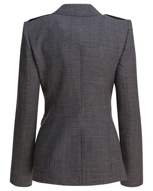 McQueen Black Wool Jacket