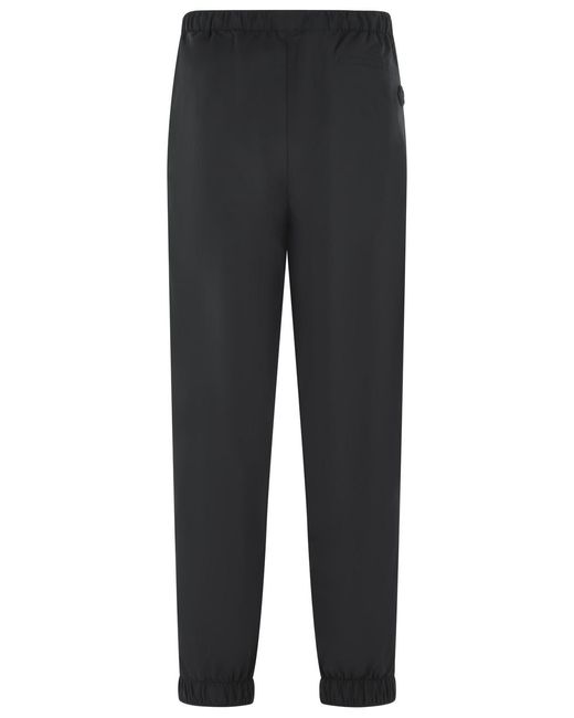 Moncler Gray Technical Trousers for men