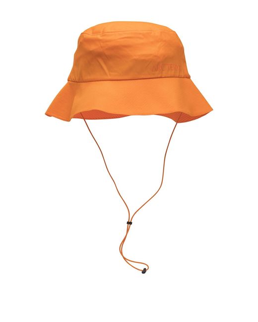 Arc'teryx Orange Sinsolo Bucket Hat for men