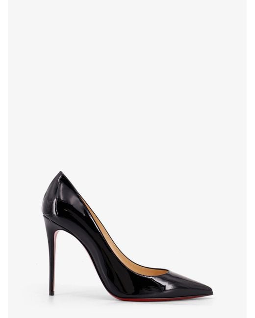 Christian Louboutin Black Kate Patent Leather Pumps