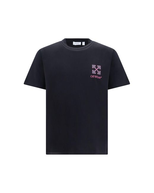 Off-White c/o Virgil Abloh Blue Small Arrow T-Shirt for men
