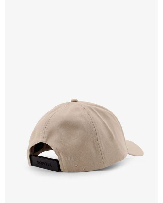 Moncler Natural Cotton Hat for men