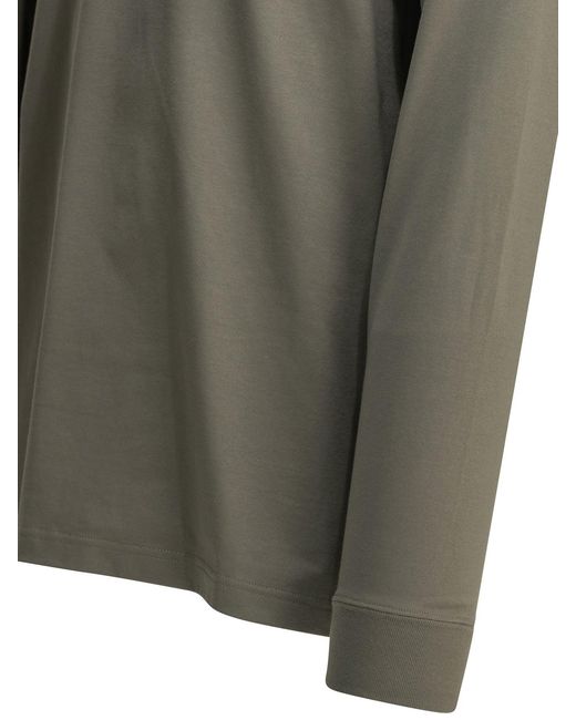Goldwin Green "Cooling Aquora L/S" Crewneck T-Shirt for men