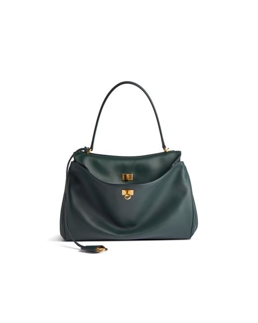 Balenciaga Gray "Rodeo" Crossbody Bag
