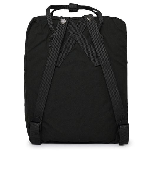 Fjallraven Black Vinylon Backpack