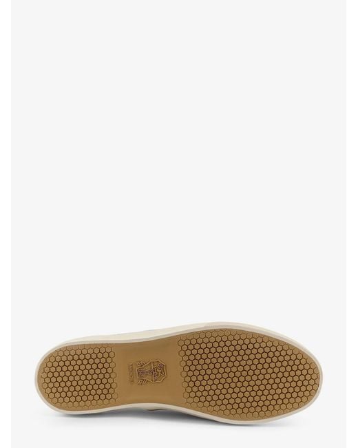 Brunello Cucinelli Brown Suede Sneakers for men