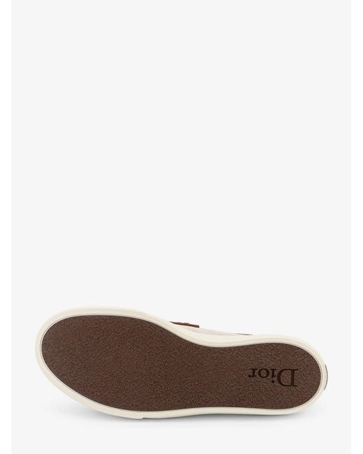 Dior White Dior Chester Dioriviera Canvas And Leather Loafers for men