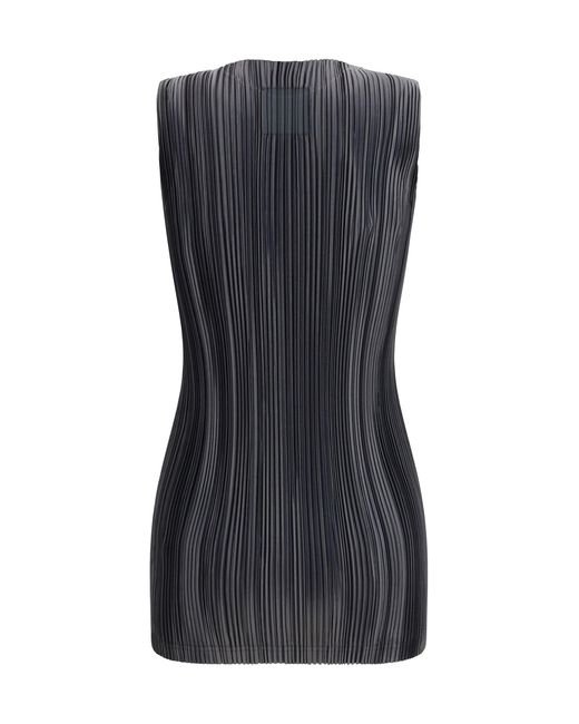 Phoebe Philo Black Top Razor-Pleated