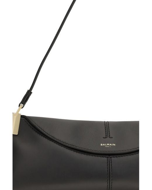 Balmain Black Small 64-83 Shoulder Bag
