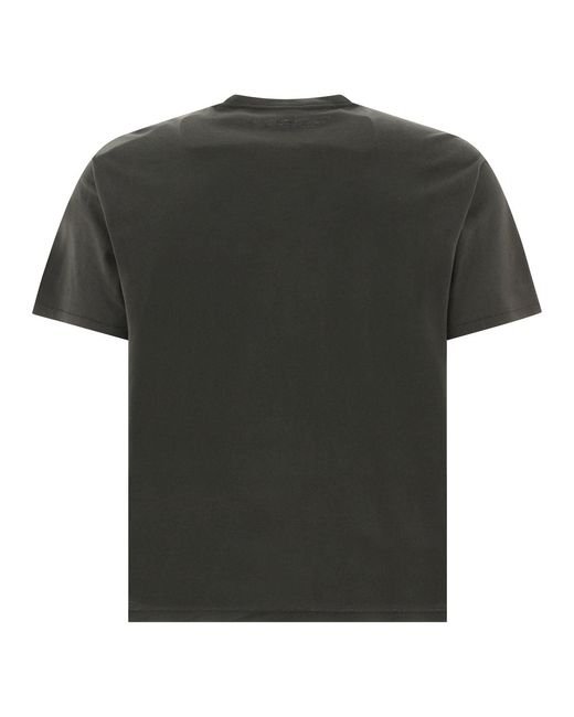 RRL Black Crew-Neck Jersey T-Shirt for men