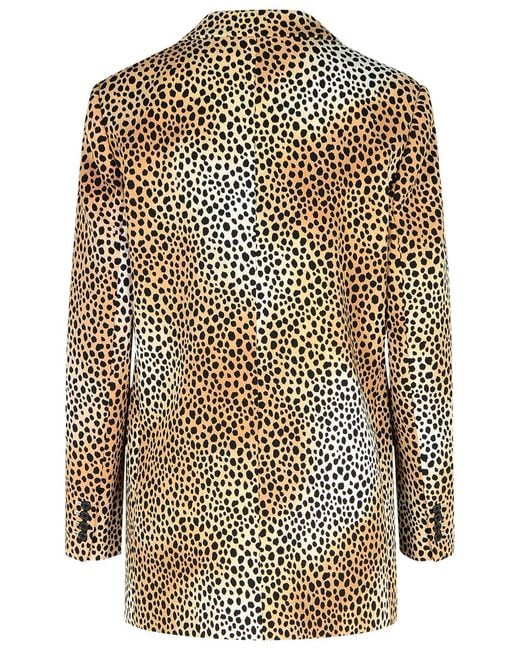 MICHAEL Michael Kors Multicolor Single-Breasted Two-Button Blazer