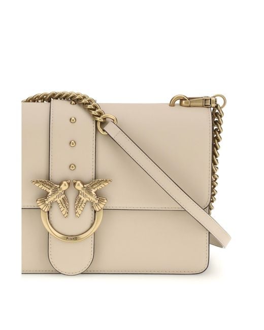 Pinko Natural Shoulder Bag One Simply Love