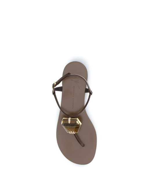 Giuseppe Zanotti White Pia Muse Sandals