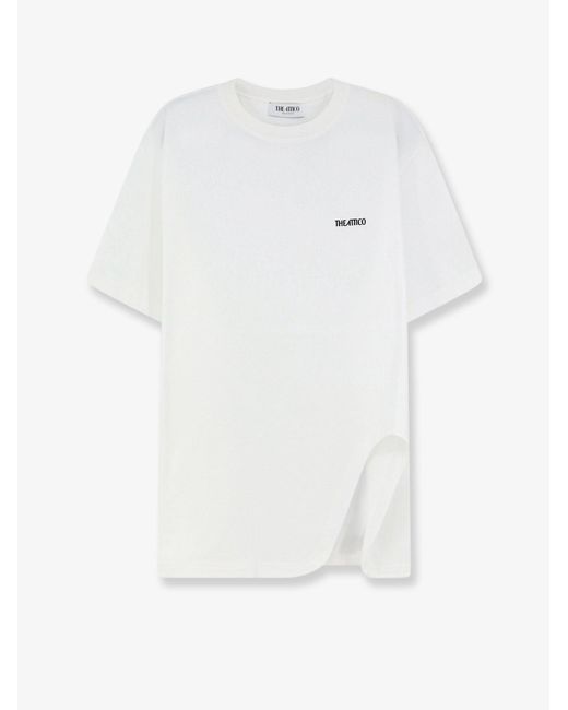 The Attico White Cotton T-Shirt