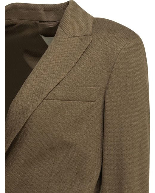 Circolo 1901 Green Cotton Linen Jacket