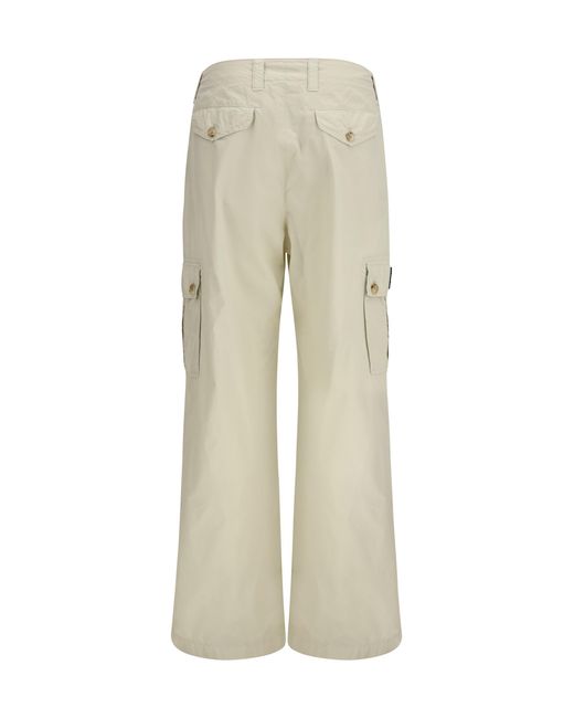 Dolce & Gabbana Natural Dolce & Gabbana Poplin Pants for men
