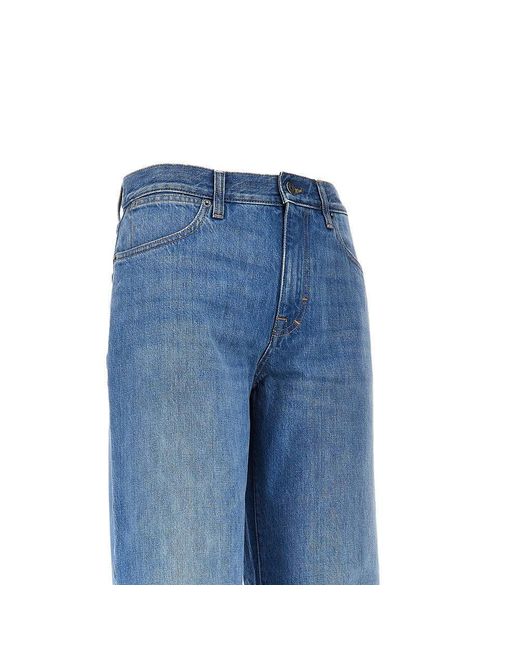 Gucci Blue Délavé Cotton Denim Jeans