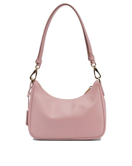 Prada Pink Re-Edition Shoulder Bag