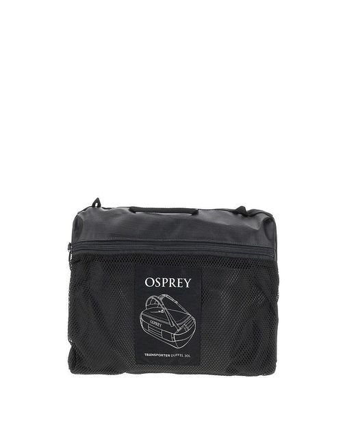 Osprey Gray 'Transporter Duffel 30' Travel Bag for men