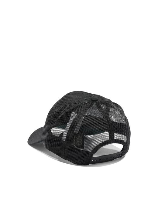 RRL Black Polyester Hat for men