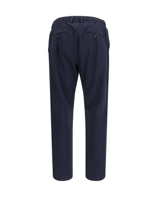 Cruna Blue Trousers Mitte for men