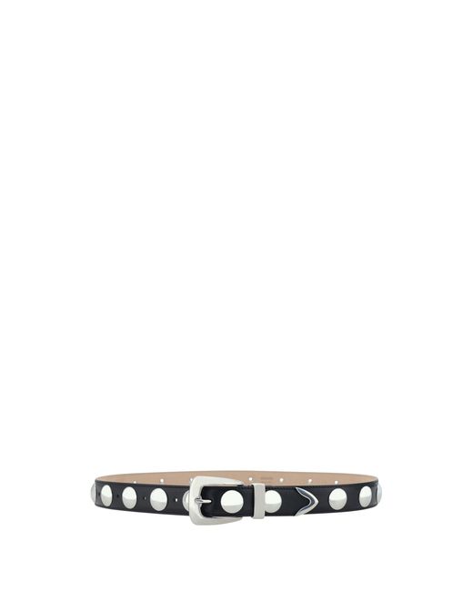 Khaite Black Benny Belt