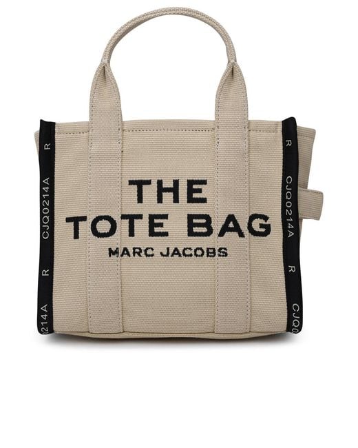 Marc Jacobs Natural Small Cotton Jacquard Bag