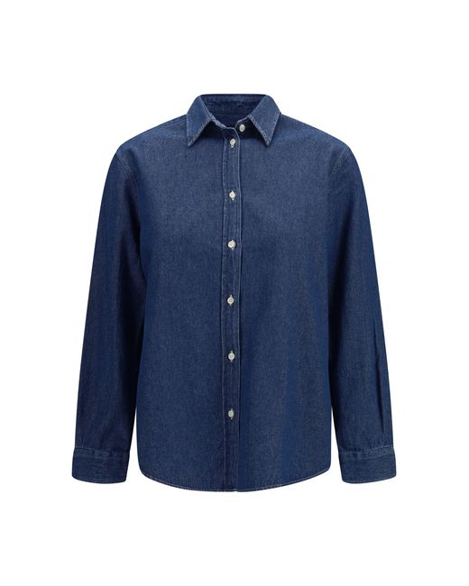 Women's Blue Giorgia Cotton Shirt Denim
